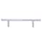 South Main Hardware Euro Bar Cabinet Handle (3/8" Diameter), 6.38" Length (4" Hole Center), Polished Chrome, 10PK SH928-PC-10 - alternate 4